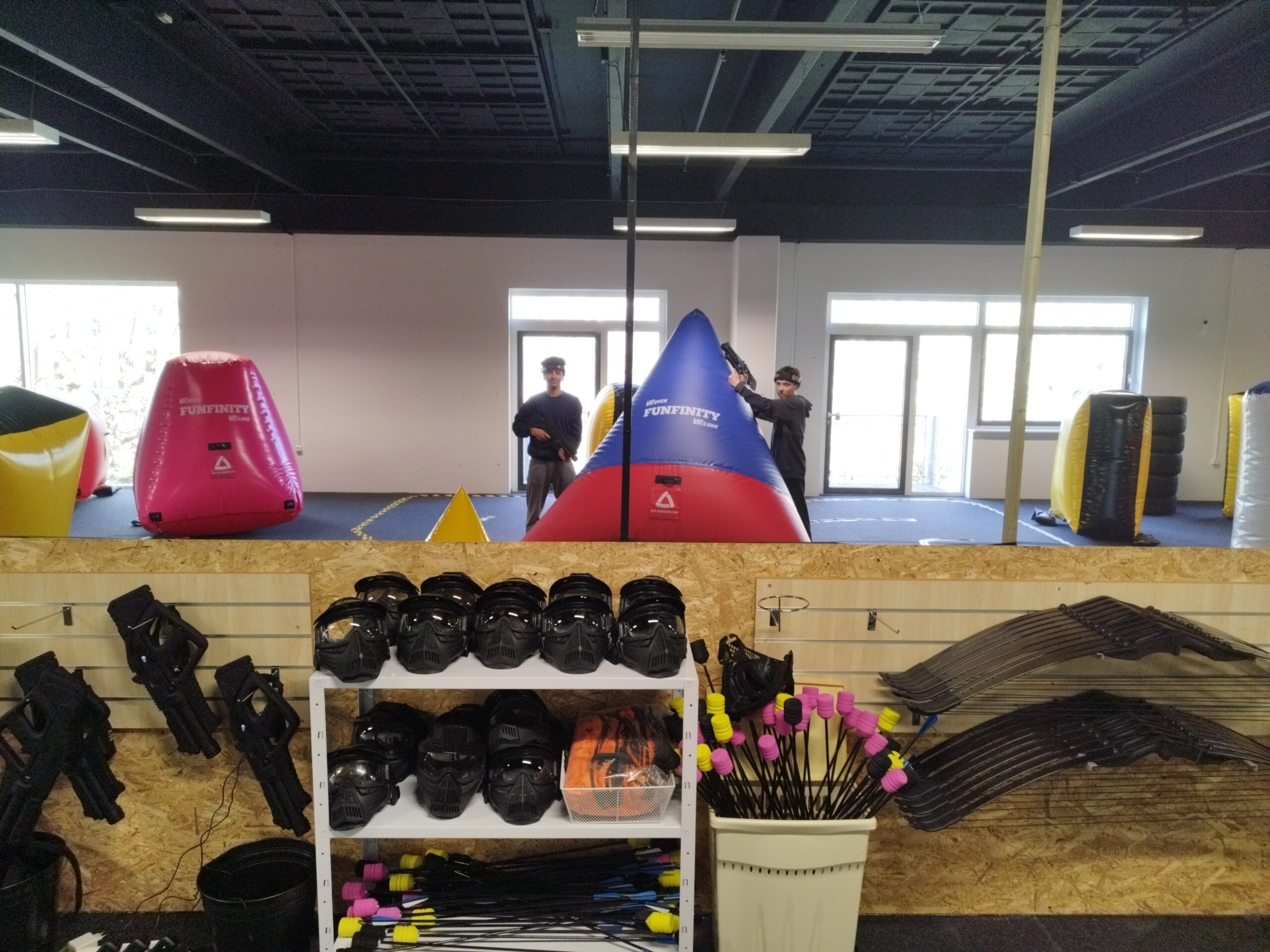 Lasertag bowtag air-bunker